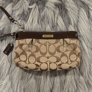 Authentic coach wristlet